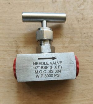 1/2 BSP Metallic Needle Valve With Connector