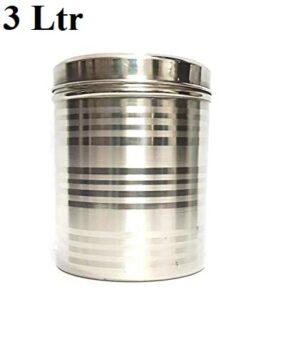 SS Tin ( Dabba) 3 ltr Capacity