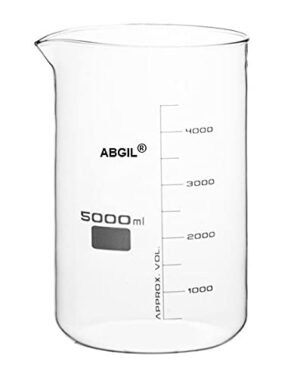SS Teflon Coat Stirrer for 5 ltr Glass Beaker