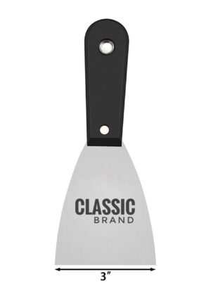 3" Tempered Steel Paint Scraper Putty Knife
