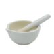 4" Diameter Porcelin morter and pestle