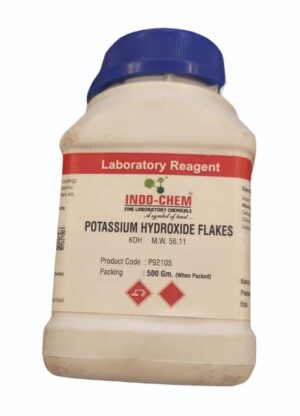 Potassium Hydroxide Flakes 500gms