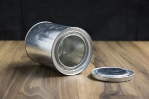 Metal Container With Lid-500ml