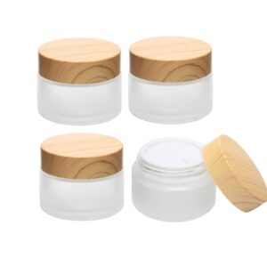 Cosmetic Cream Jars-Frosted