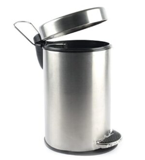 SS Paddle Dustbin 7Ltr Size