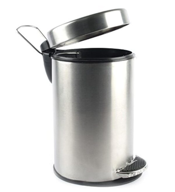 SS Paddle Dustbin 7Ltr Size