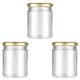 200ml Empty Tin Cont with Lid (Golden)