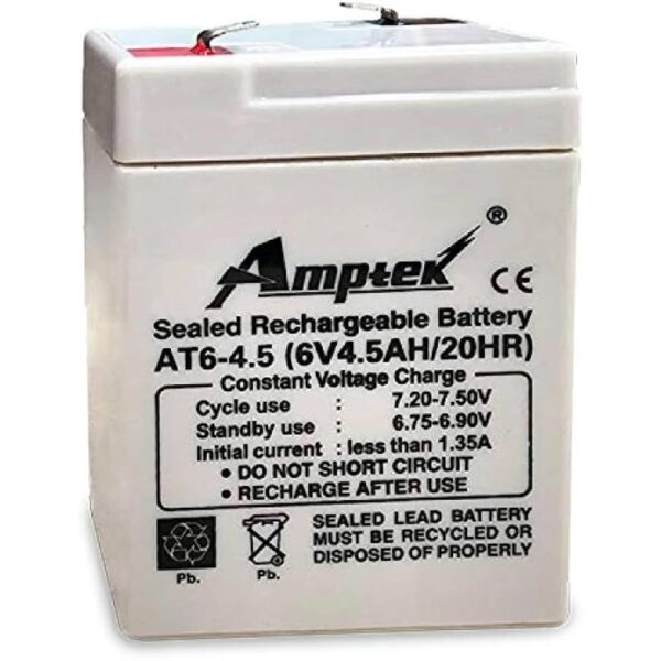 Battery 6v4.5ah