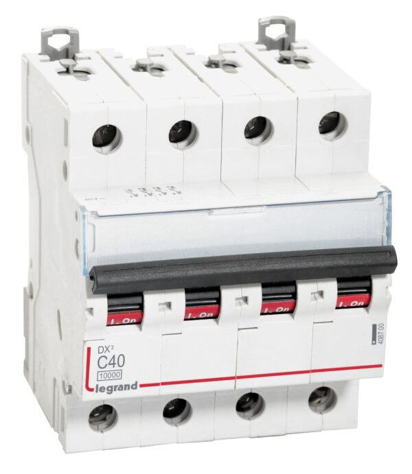 Legrand 40Amp 4Pole MCB