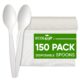 Biodegradable Dish+Spoon Packet