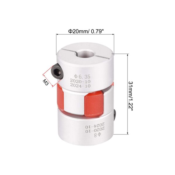 Coupling With Spyder ID 8mm/20mm