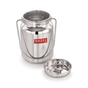 Metal Container With Lid-1Liter