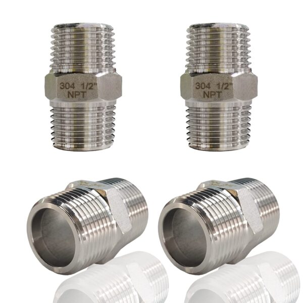 S.S Reducer Nipple 1/2" X1.2"