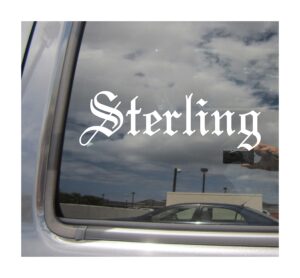 English Lettering Sterling