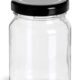 Glass Jar Lid+Wad+White