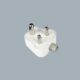 001 JPP 6A 3 Pin Top