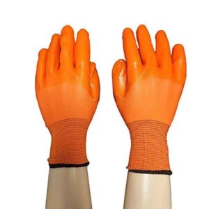 Rubber Cotton Handgloves