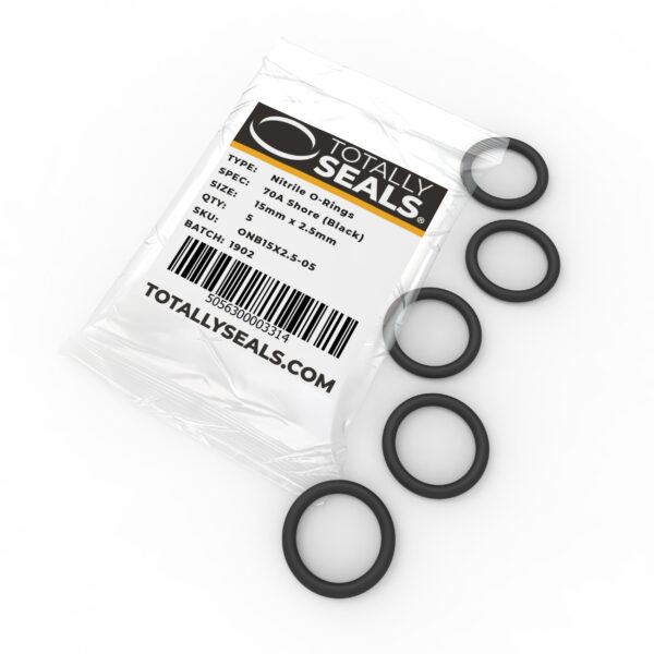 O Ring 15mm x 2.5mm