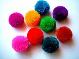 Acrylic Pom Pom Pipe Length 32mm