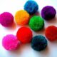 Acrylic Pom Pom Pipe Length 32mm