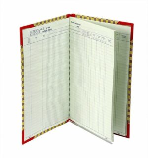 100 pages Attendance Register
