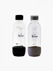 Butler 1Ltr Glass Bottlec(Pack of 4)
