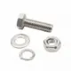 8/40mm G.I Nut Bolt With Washer
