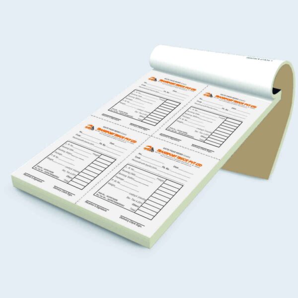 Gate Pass Book