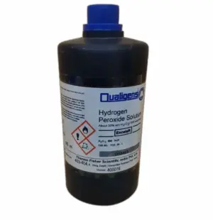 Hydrogen Peroxide Solution 500ml-Qualigens