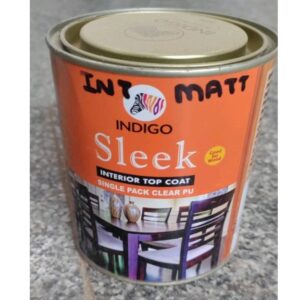 Indigo Sleek Interior Topcoat -1Ltr Pack