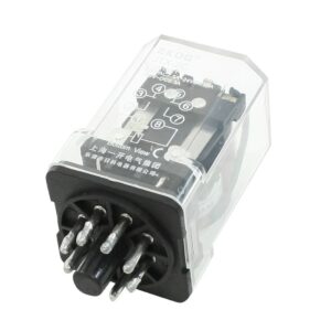 Relay 24DC With 4NO/4NC With Base Jigo Make