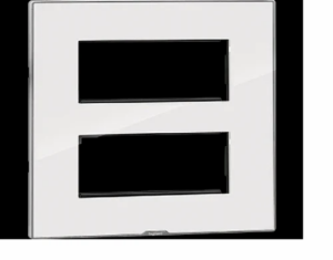 Legrand Plate + Frame 8M Square