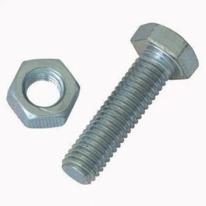 MS Nut Bolt 12mm X50mm