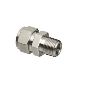 MS HYD S.S Male Connector 1/2" X 12OD