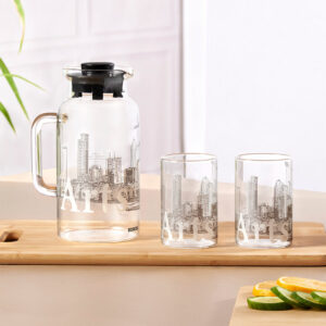 Water Jar,Water Glass &1 Tray