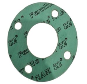 High Temperature Non Abestos Metallic Ring Gasket OD130mm* ID 65mm* 0.3 Thickness