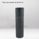 Plastic Paper Tubing Black