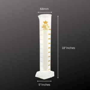 Measuring Cylinder Plastic 1 ltr size