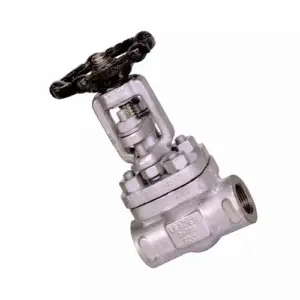 25mm Forged Steel Globe Wheel Valve