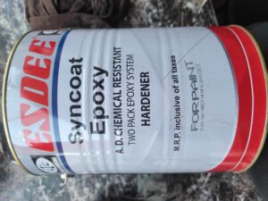 ESDEE Epoxy Paint with Hardner RAL 1013 Shade