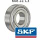 SKF Bearing 608 ZZ/C3