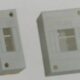 MB 1/2 MCB Box PVC With Metal Base