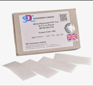 SDC White Pigmented 10*4 cm 300 Pc. Pck