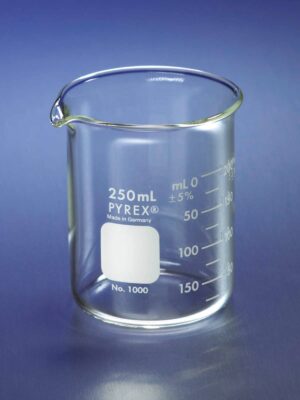 3 ltr Glass Beaker SS Teflon Coat Stirrer