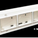Roma 9 Module Surface Box