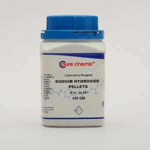 Sodium Hydroxide Flakes LR Grade 500gm