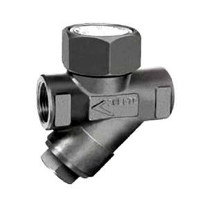 Trax Thermodynamic Steam Trap With 1/2" Hex Nipple And Bend 32 Bar/230 C 1/2" Input And 1/2" Output Female Threading