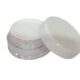 5 gm Clear Glass Jar White