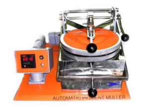 Pigment Muller (Pressure By Leverage Type) With One Extra Glass
